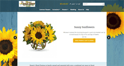 Desktop Screenshot of karensfloral-payson.com